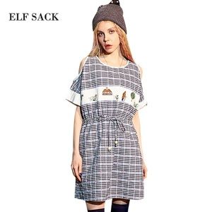 NWT Elf Sack Cotton Embroidered Dress size M-L